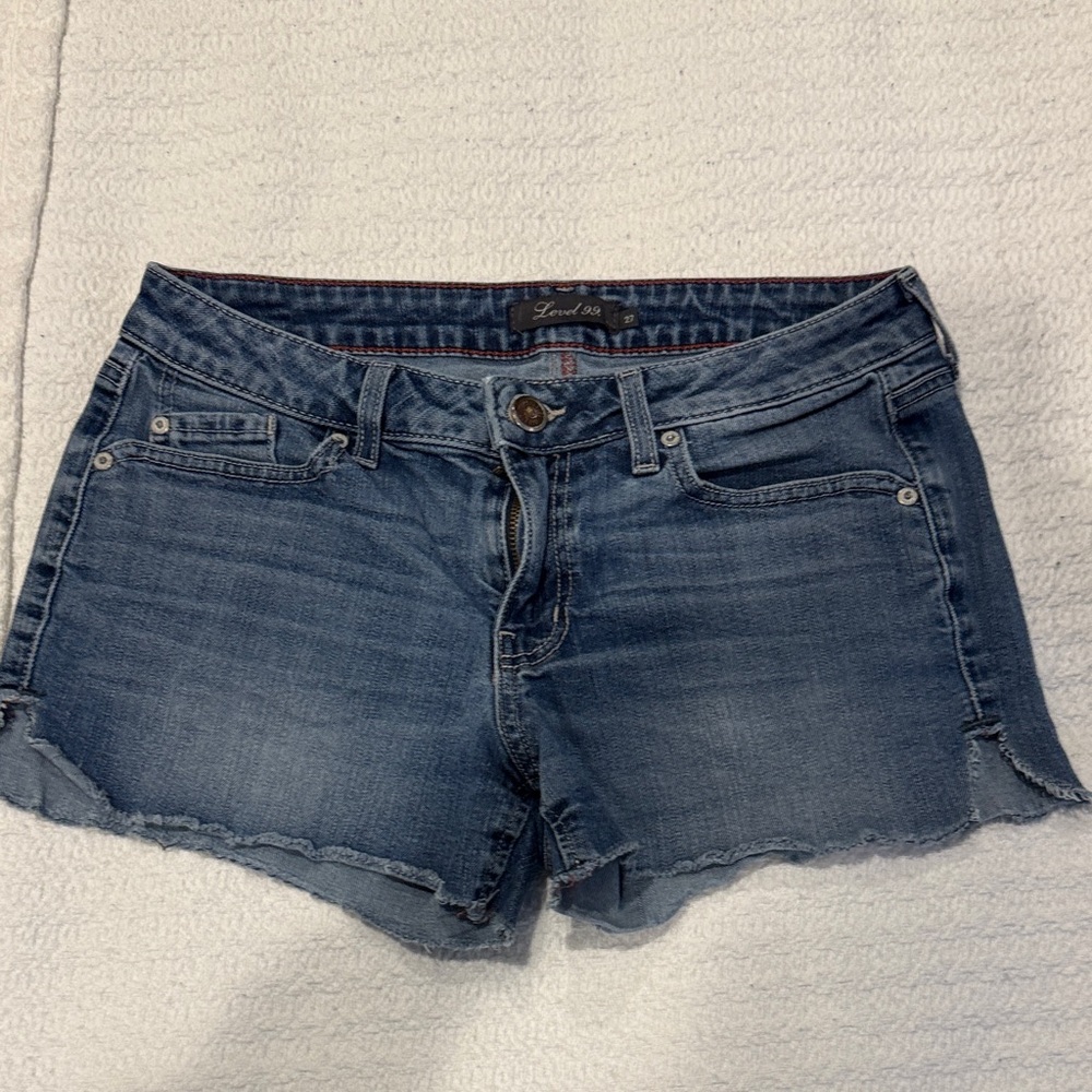 Level 99 Classic Blue Jean Shorts